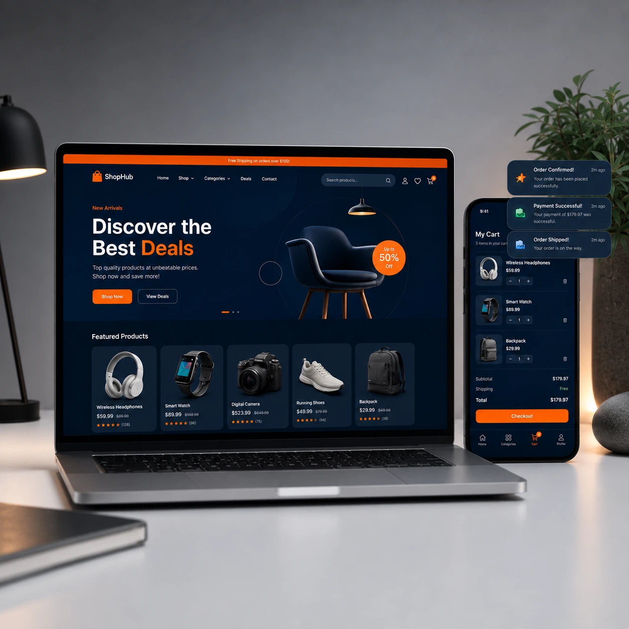 E-commerce development